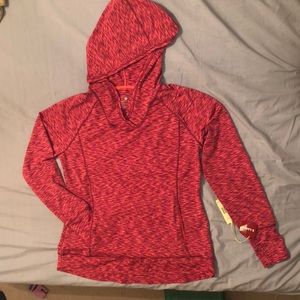 Pink/orange Active wear sweatshirt